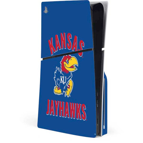 University of Kansas Jayhawks Mascot PlayStation PS5 Skins